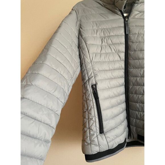 MNY Performance gray puffer jacket - Picture 5 of 11
